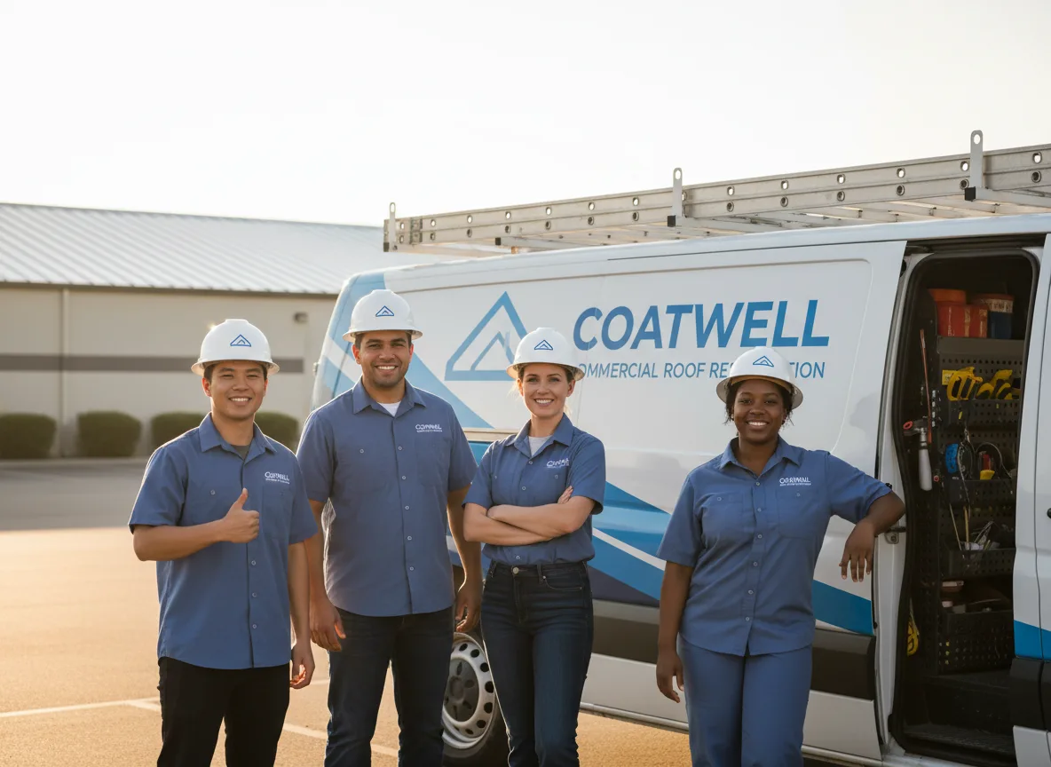 Commercial roof coating company in Mashpee, MA
